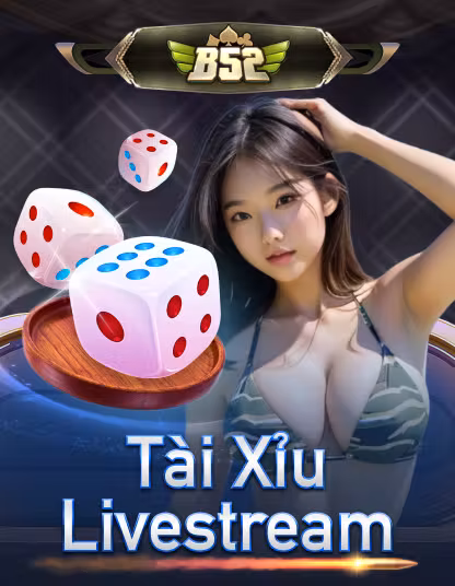 Giao diện game B52 Tài Xỉu Livestream - PG888