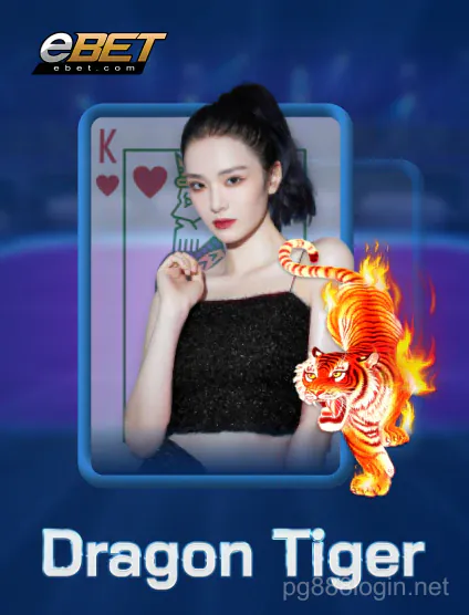 Giao diện game eBET Dragon Tiger - PG888